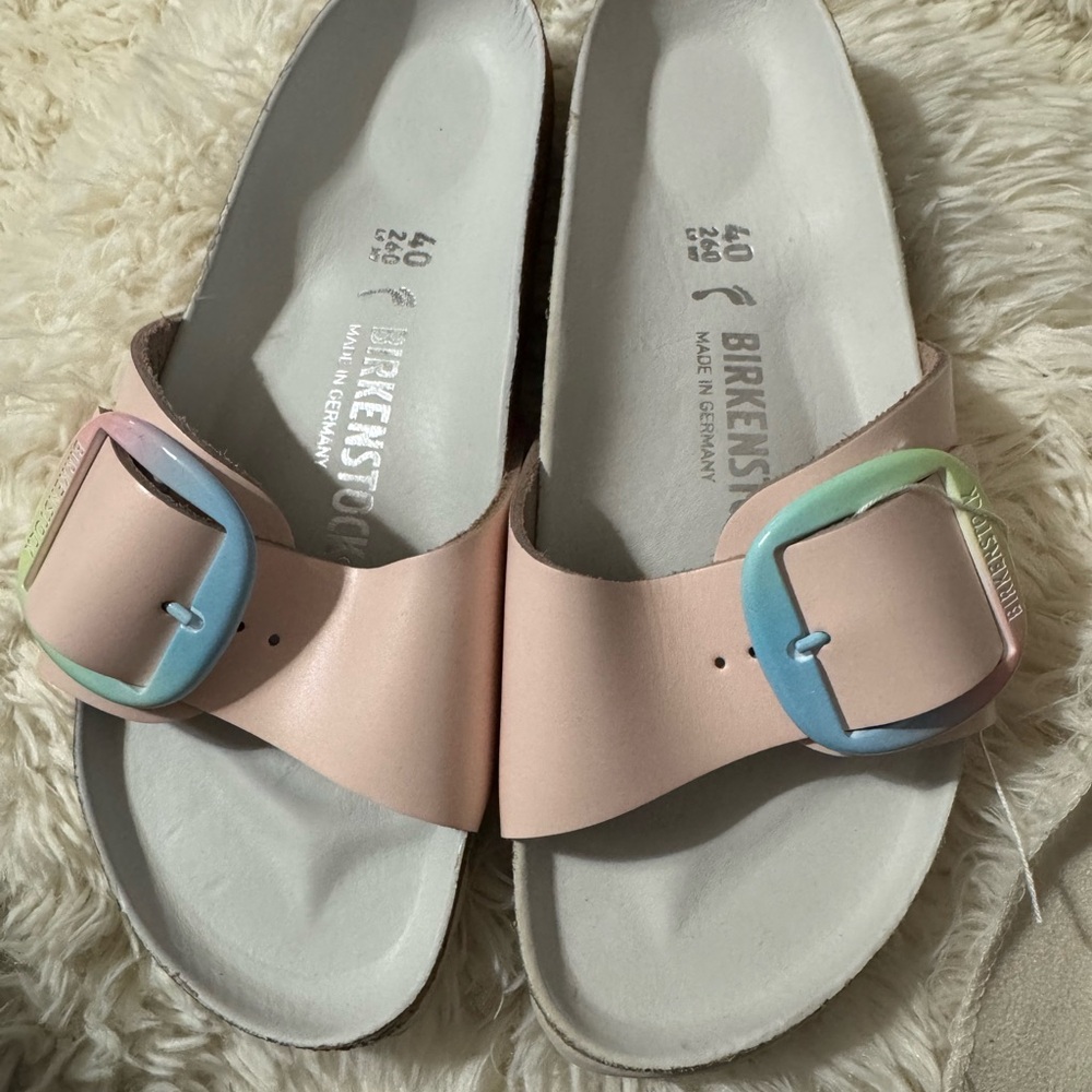 Birkenstock Madrid Big Buckle Slide Sandal